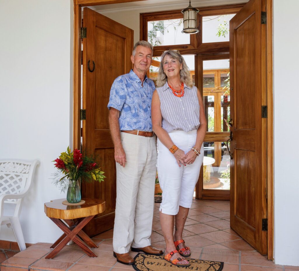 Picture of John and Jane Derry - Founders of Serenity Vista - Clients of Malachite Media
